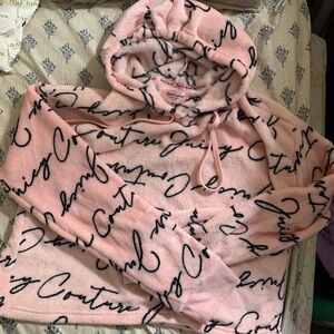 Juicy Couture Scripted Pink PJ Top